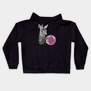 Zebra Conservation Funding Kids Hoodie